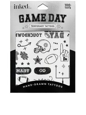 Inked by Dani Game Day Touchdown Tattoos NEW